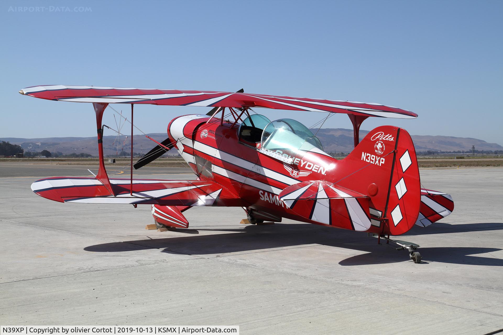 N39XP, 1976 Pitts S-1S Special C/N K-039, Santa Maria airshow 2019