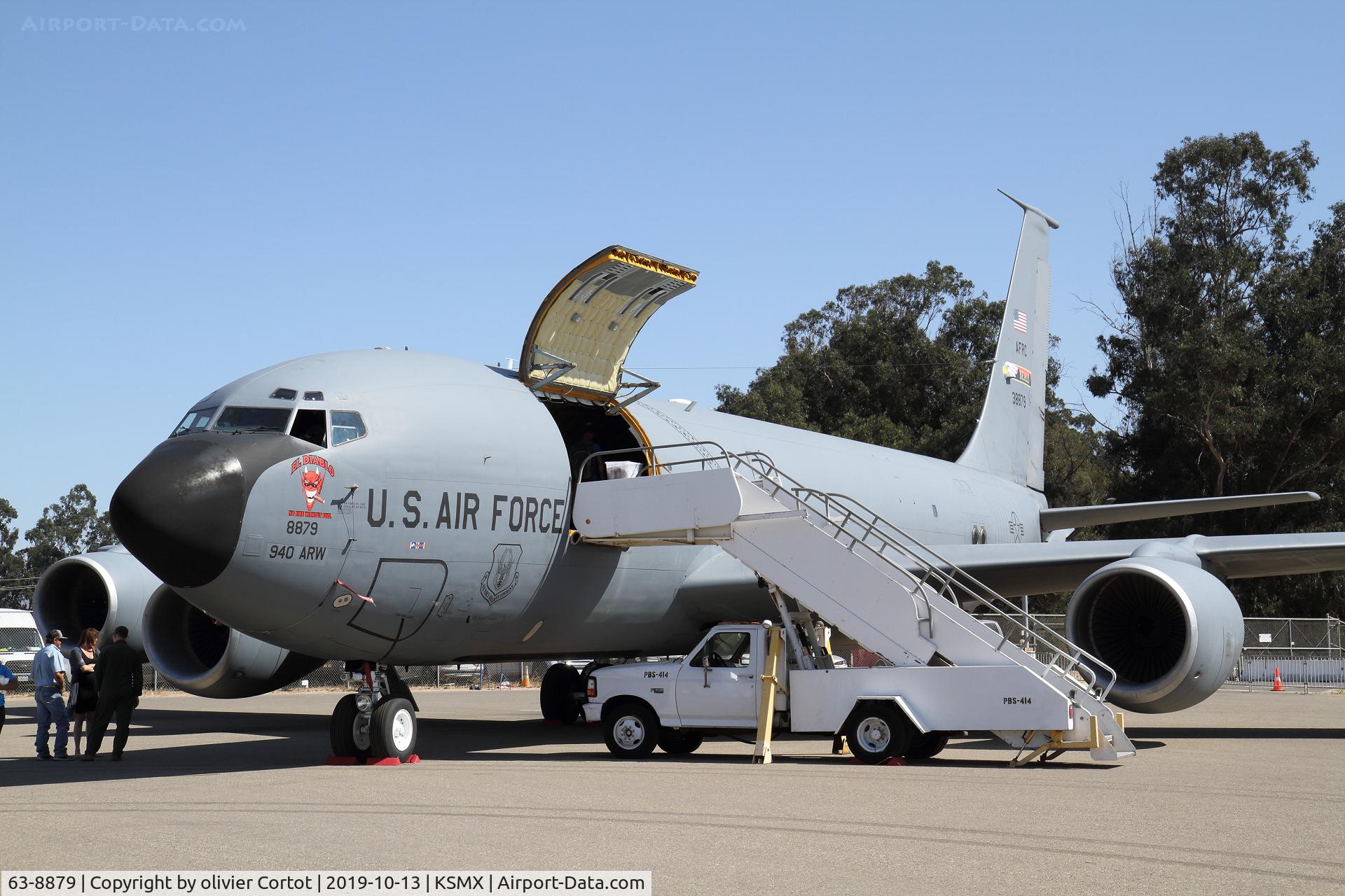 63-8879, 1963 Boeing KC-135R Stratotanker C/N 18727, Santa Maria airshow 2019