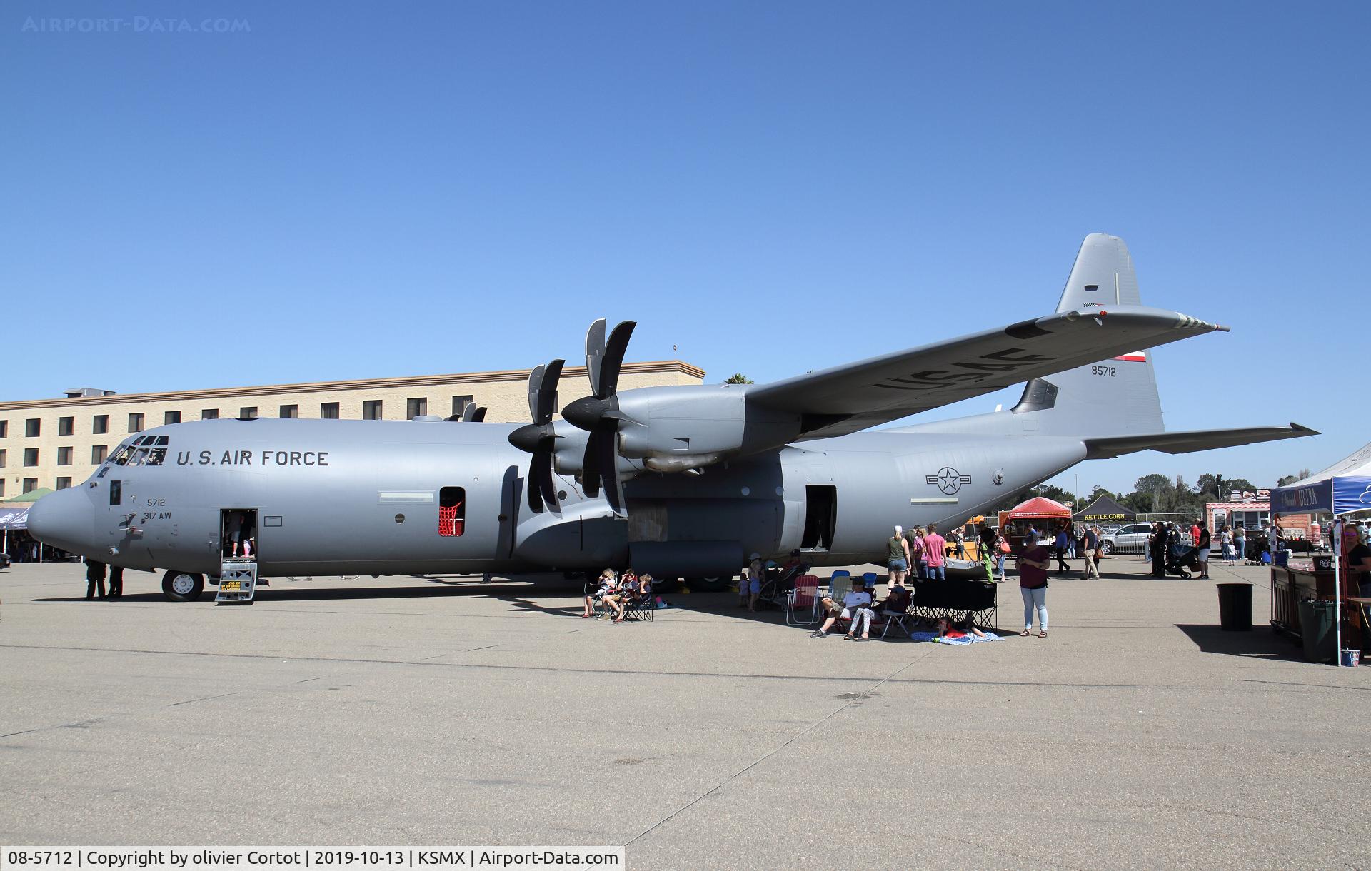 08-5712, 2008 Lockheed Martin C-130J-30 Super Hercules C/N 382-5712, Santa Maria airshow 2019