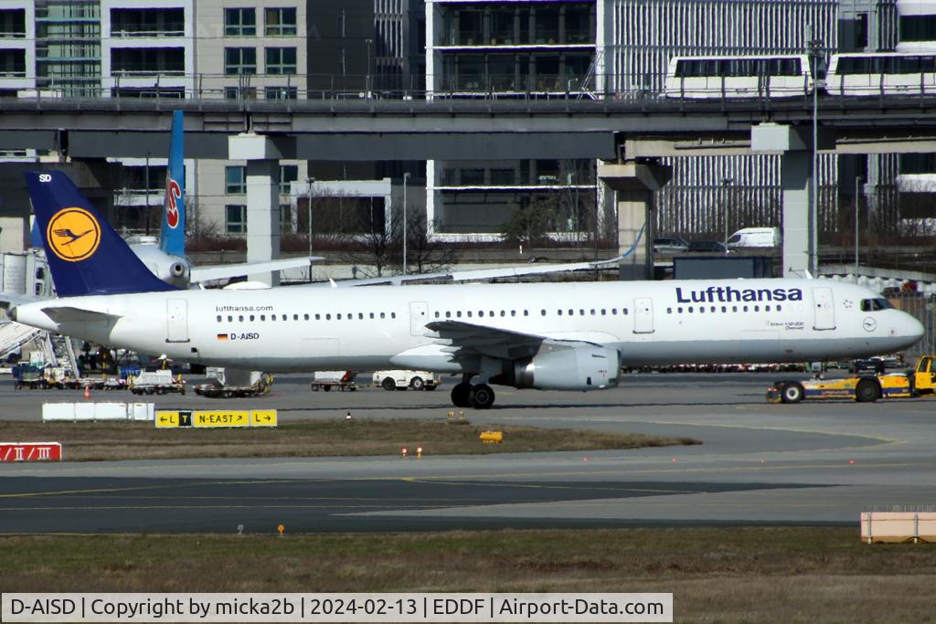 D-AISD, 2000 Airbus A321-231 C/N 1188, Taxiing