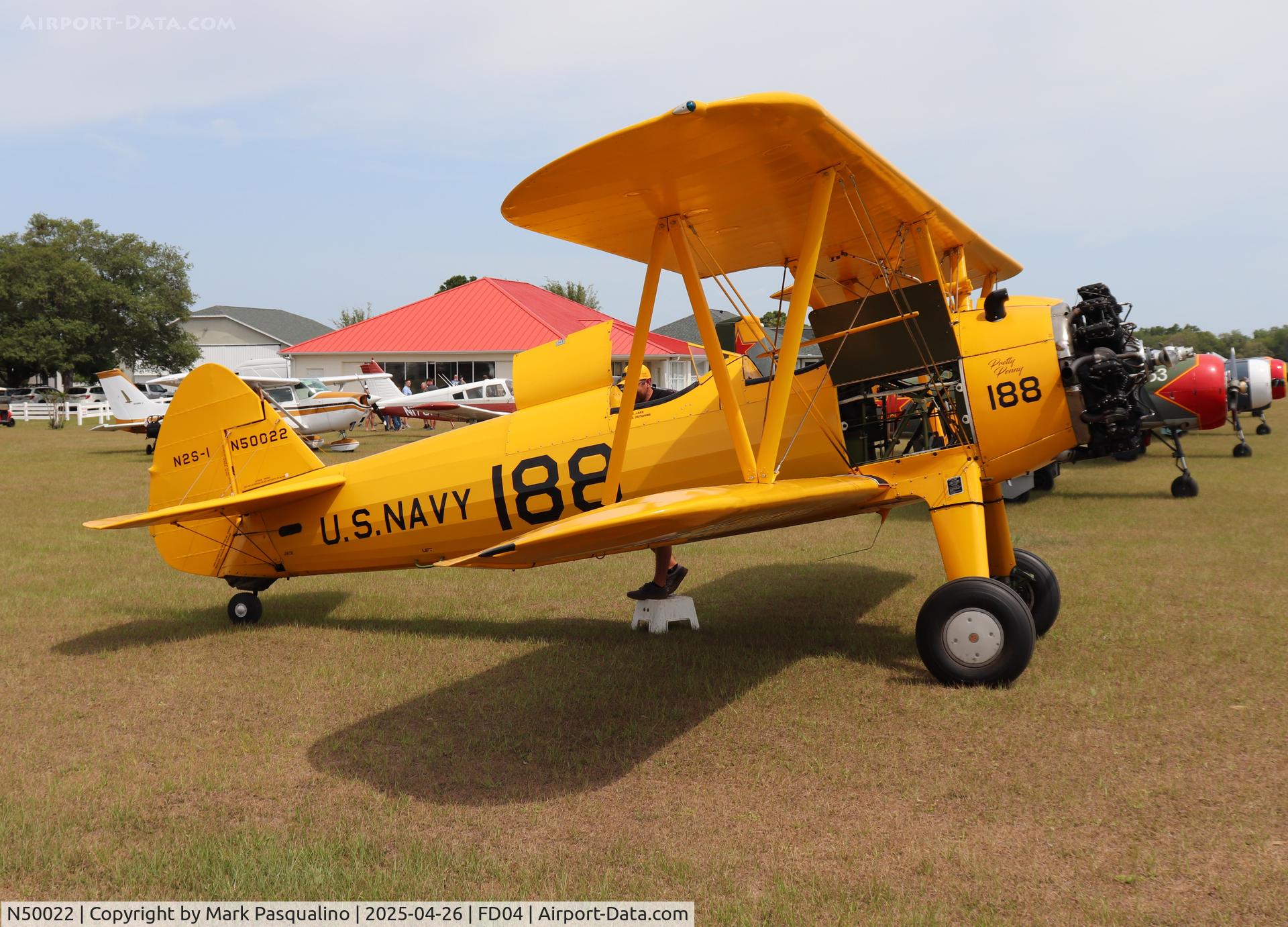 N50022, 1940 Boeing A75N1 C/N 75-965, Stearman