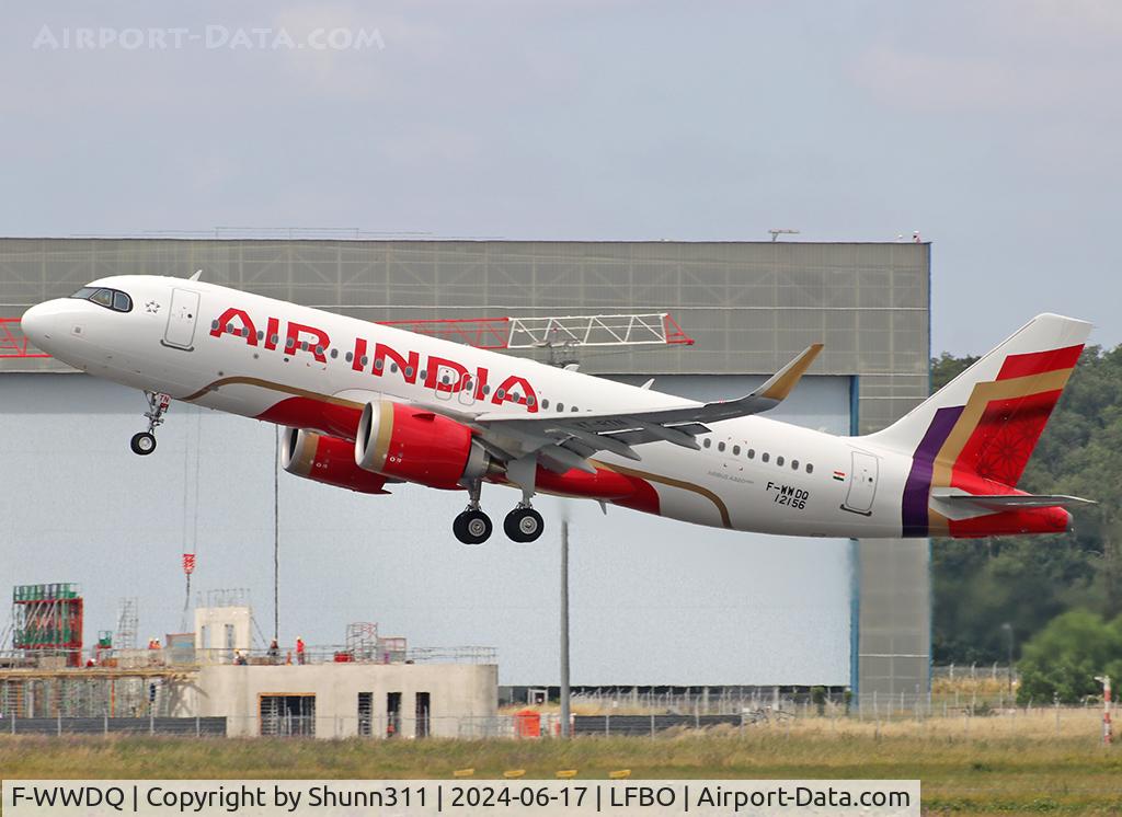 F-WWDQ, 2024 Airbus A320-251N C/N 12156, C/n 12156 - To be VT-RTN