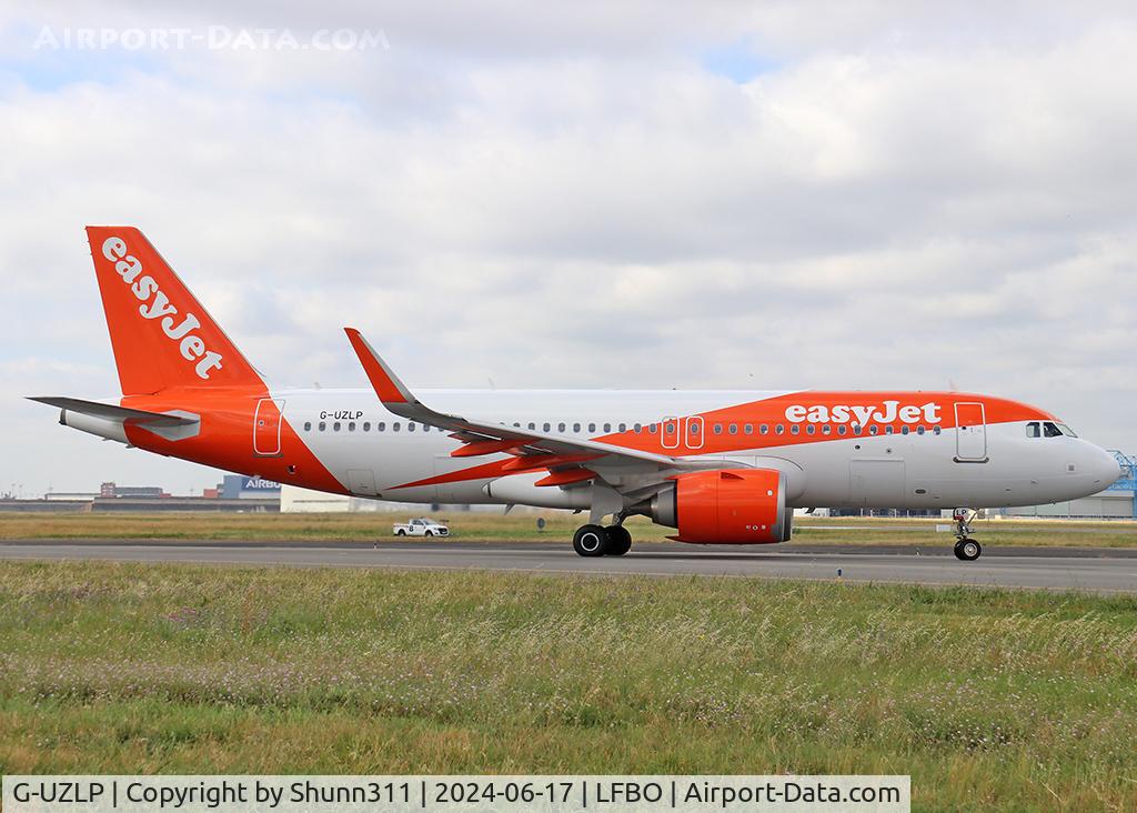 G-UZLP, 2023 Airbus A320-251N C/N 11707, Lining up rwy 14L for departure...