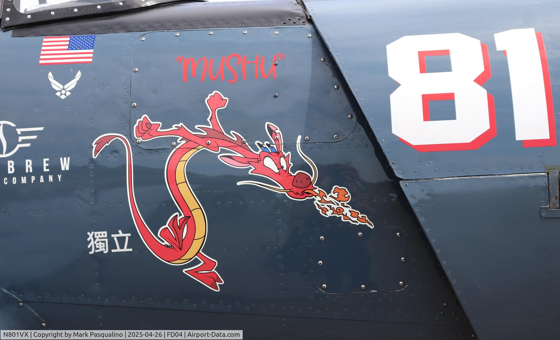 N801VX, 1988 Nanchang CJ-6 C/N 4432014, Nanchang CJ-6