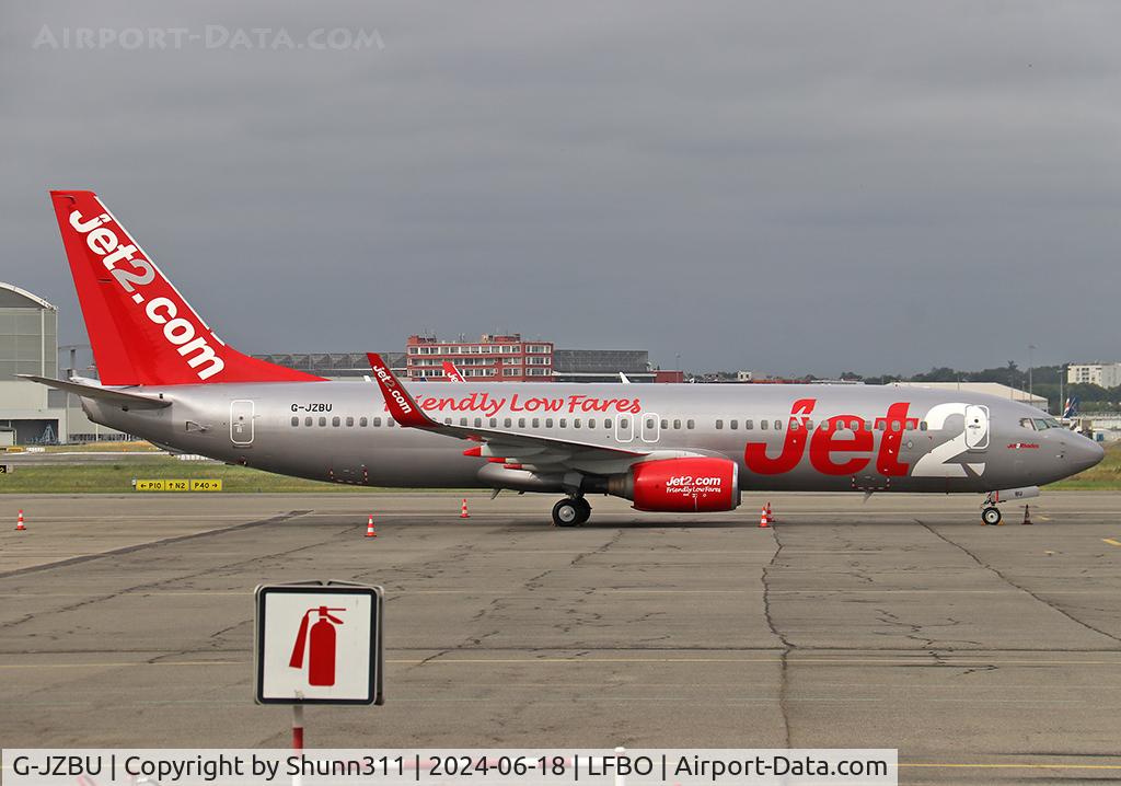 G-JZBU, 2008 Boeing 737-85P C/N 35706, Parked at the old Terminal...
