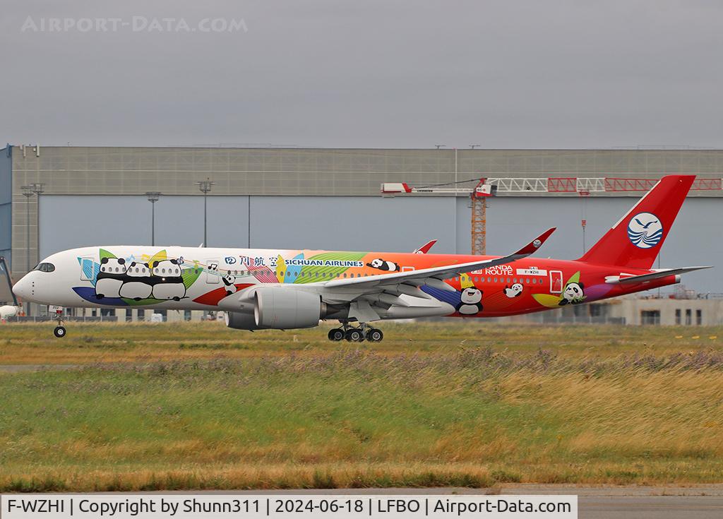 F-WZHI, 2023 Airbus A350-941 C/N 0641, C/n 0641 - To be B-32G2 in special Panda Route c/s