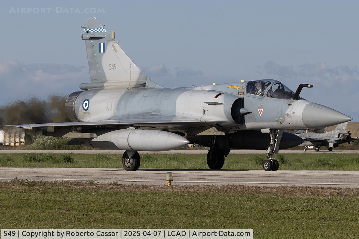 549, Dassault Mirage 2000-5BG C/N 549, Exercise Iniochos 2025