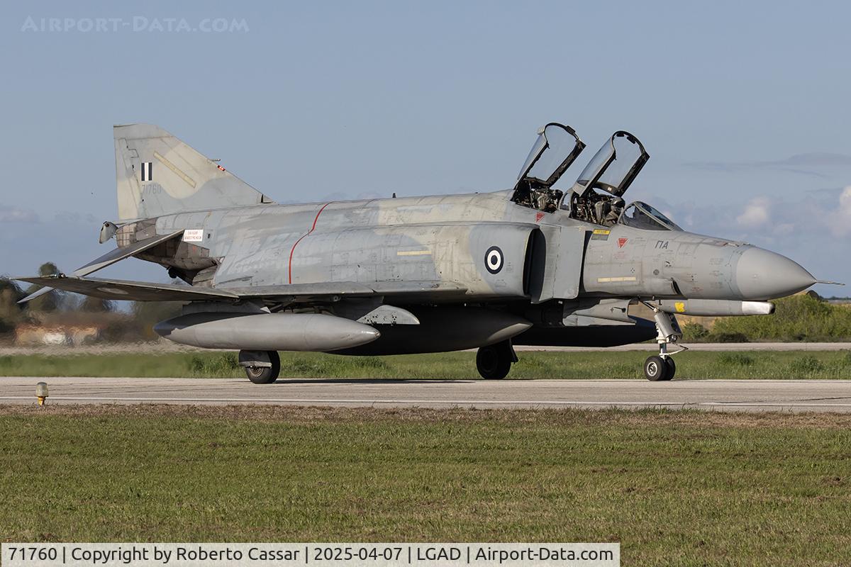 71760, 1977 McDonnell Douglas F-4E AUP Phantom II C/N 5042, Exercise Iniochos 2025