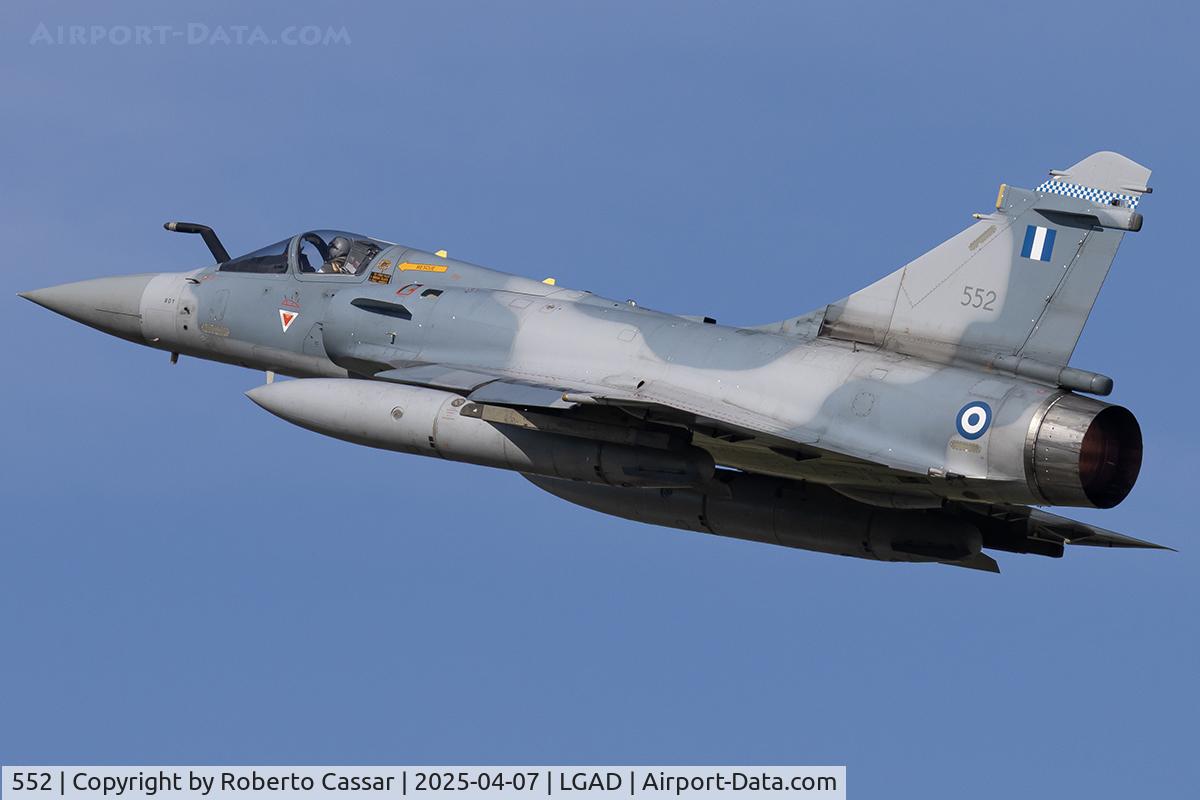 552, Dassault Mirage 2000-5EG C/N 552, Exercise Iniochos 2025