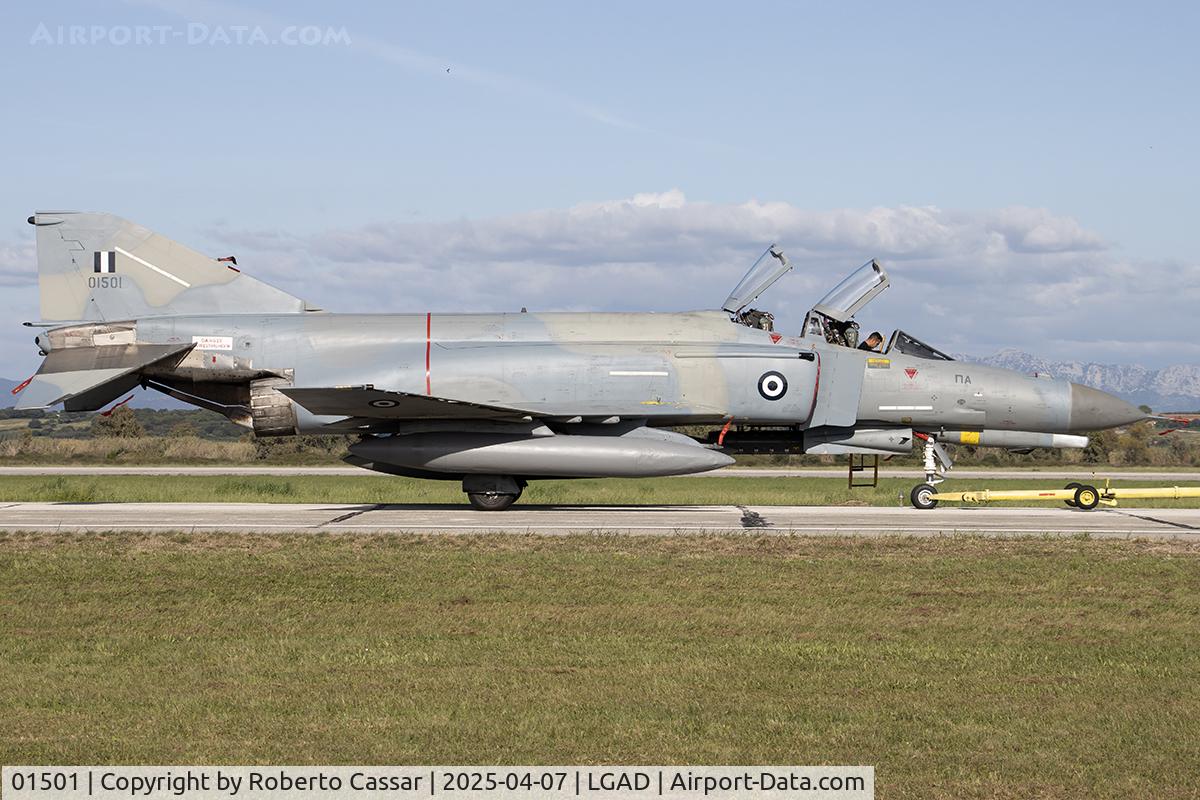 01501, 1974 McDonnell Douglas F-4E AUP Phantom II C/N 4443, Exercise Iniochos 2025