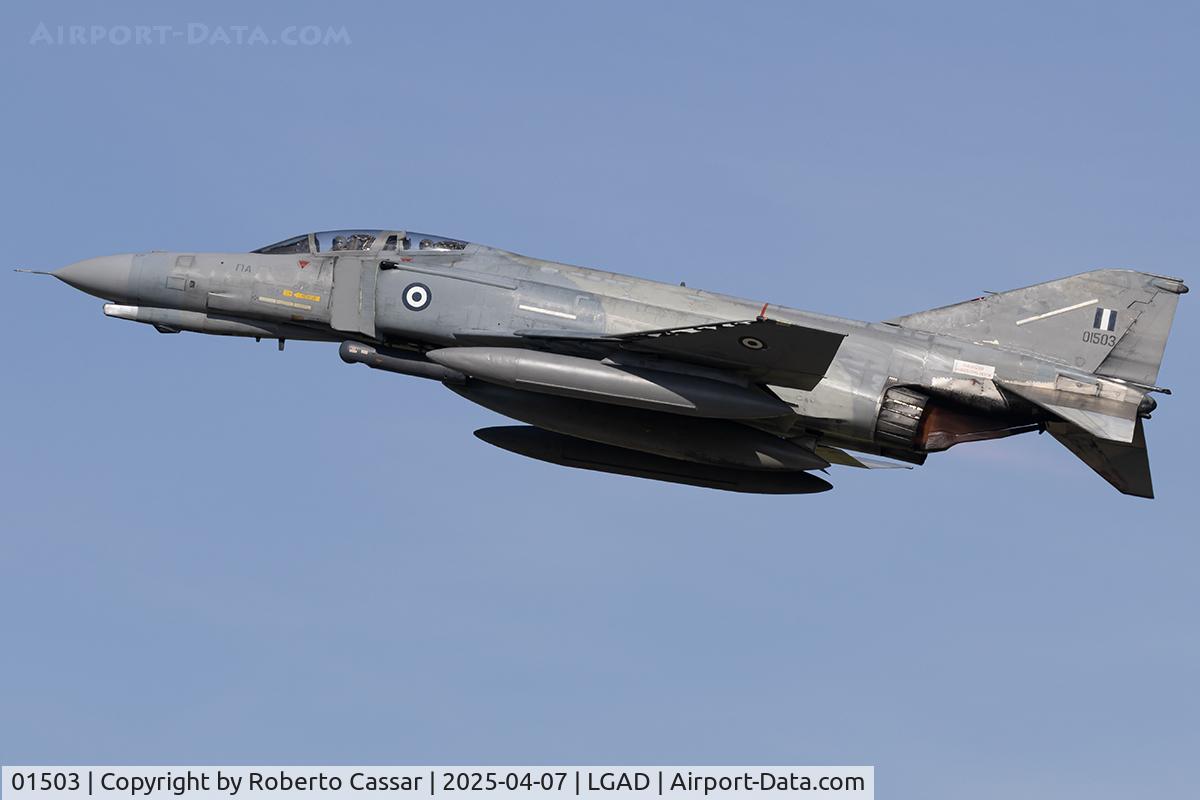 01503, 1974 McDonnell Douglas F-4E AUP Phantom II C/N 4451, Exercise Iniochos 2025