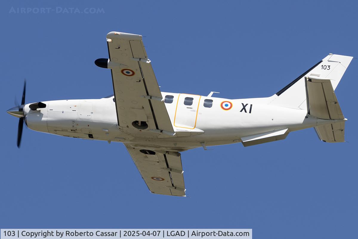 103, Socata TBM-700A C/N 103, Exercise Iniochos 2025