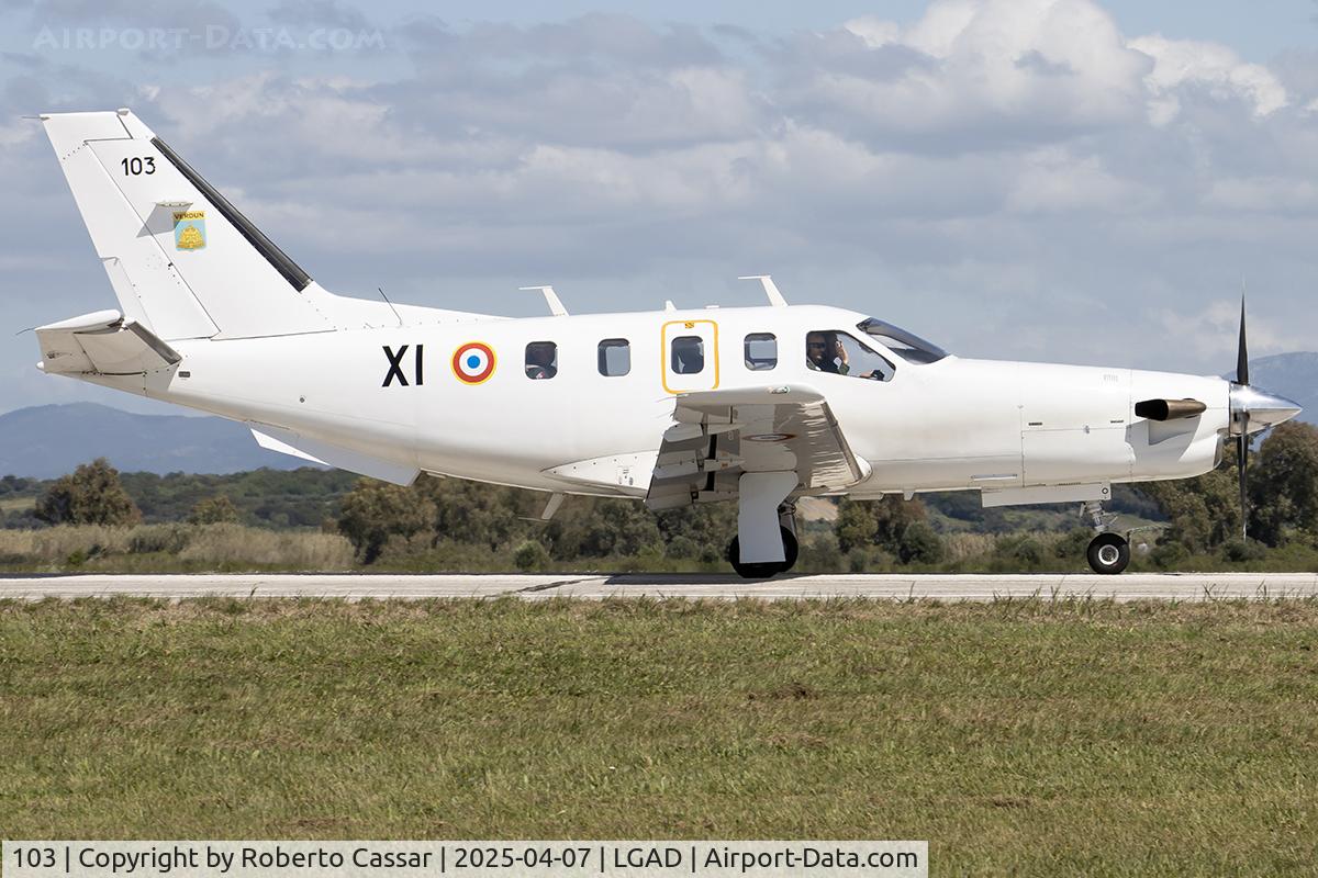 103, Socata TBM-700A C/N 103, Exercise Iniochos 2025