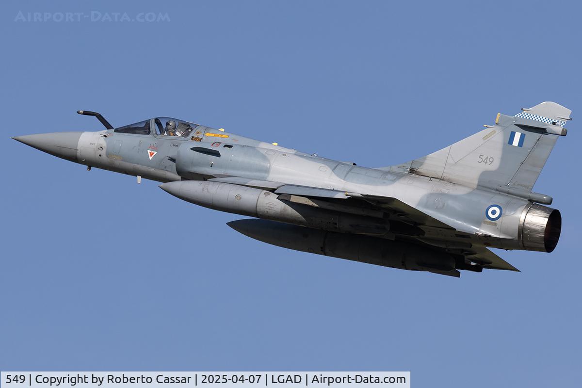 549, Dassault Mirage 2000-5BG C/N 549, Exercise Iniochos 2025