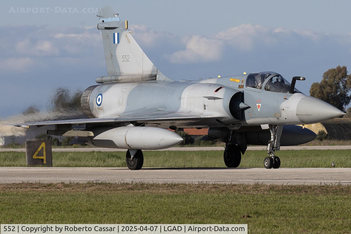 552, Dassault Mirage 2000-5EG C/N 552, Exercise Iniochos 2025