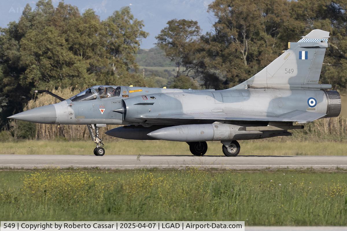 549, Dassault Mirage 2000-5BG C/N 549, Exercise Iniochos 2025