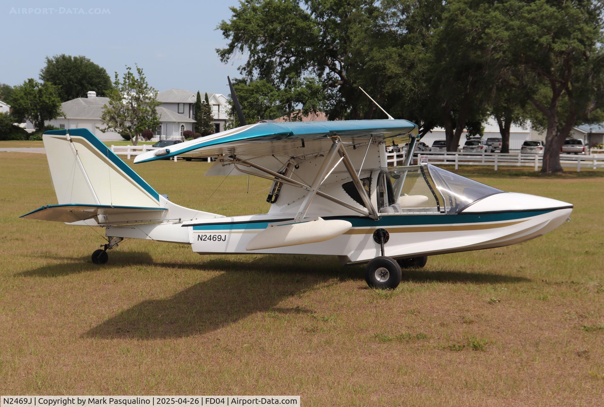 N2469J, 2005 Progressive Aerodyne Searey C/N 1MK342C, Progressive Aerodyne Searey
