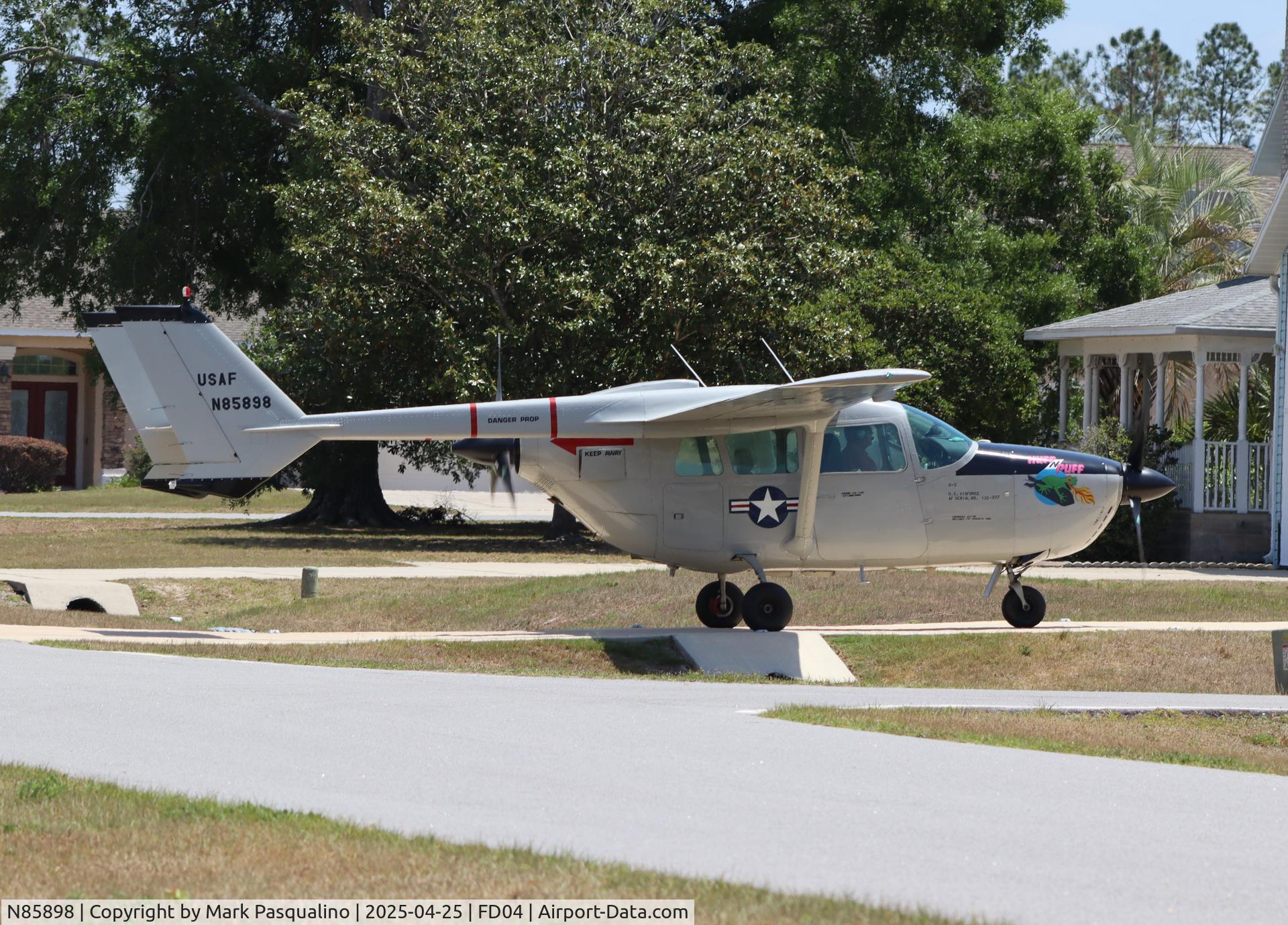 N85898, 1968 Cessna 337D Super Skymaster C/N 337-1016, Cessna 337D