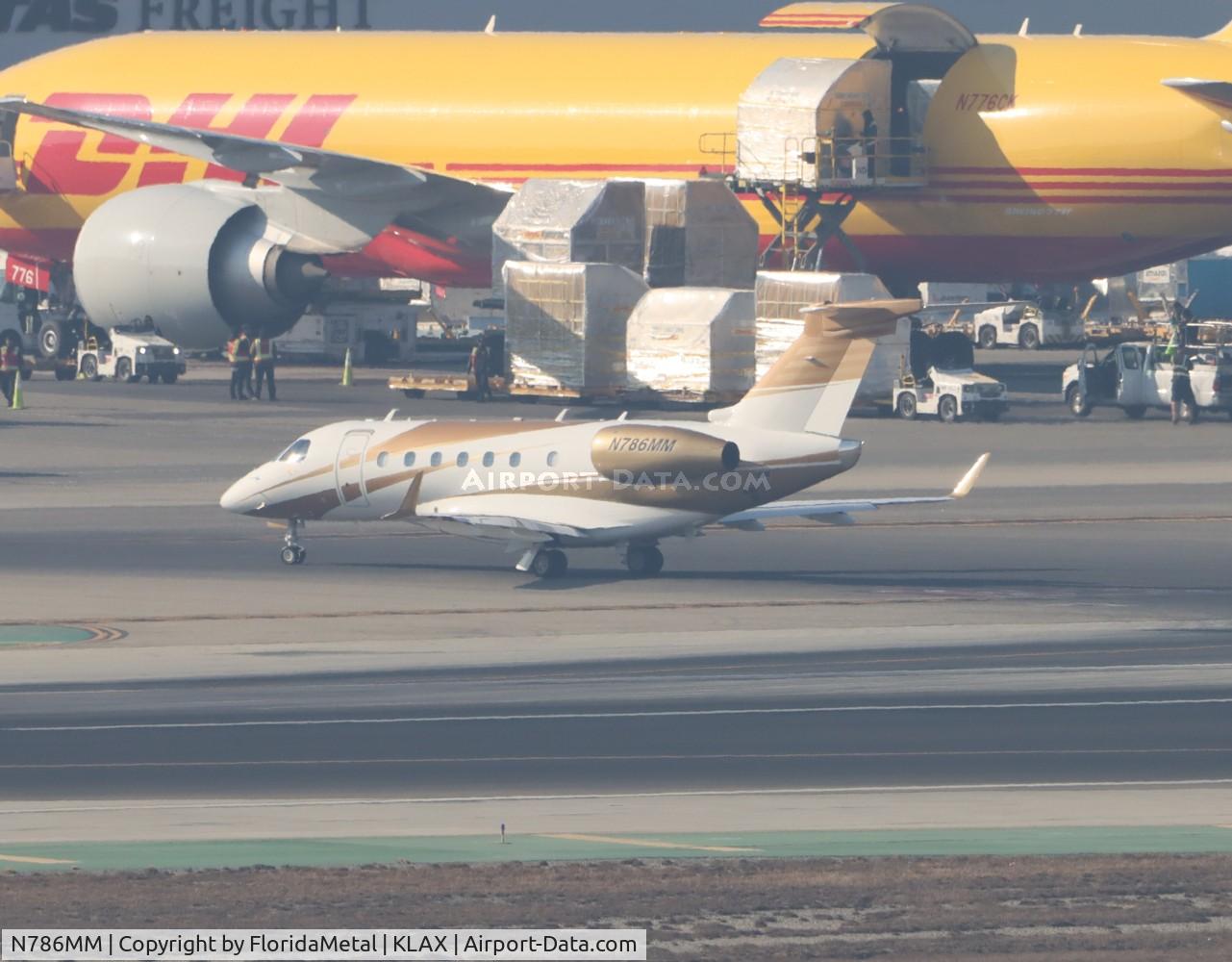 N786MM, 2019 Embraer EMB-550 Legacy 500 C/N 55000048, Legacy 500 zx las-lax