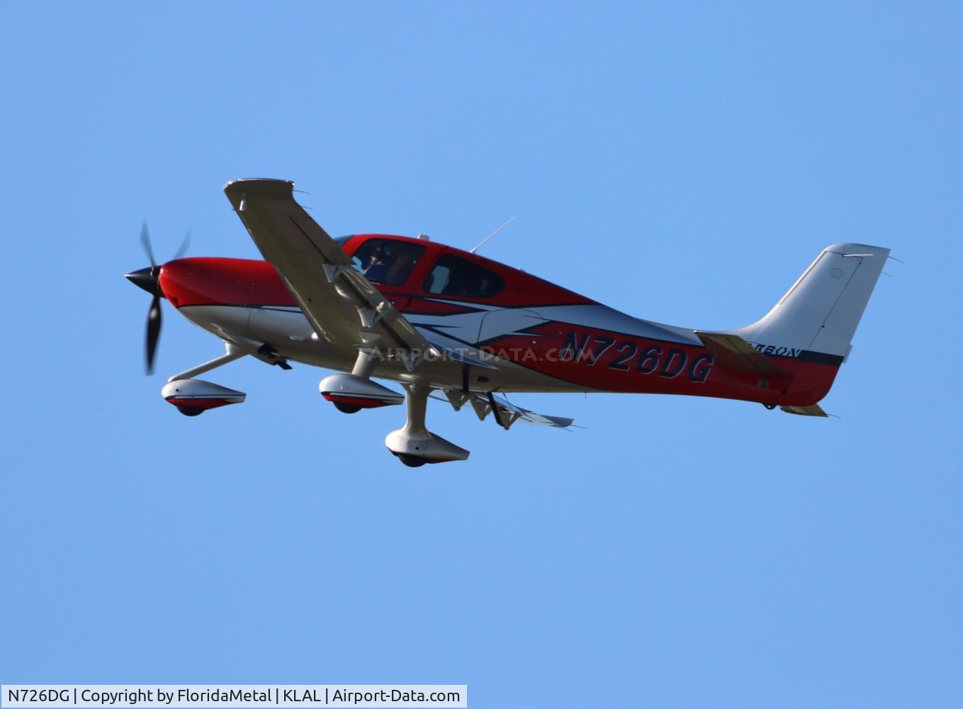 N726DG, 2017 Cirrus SR22T C/N 1599, SR22 zx lal-ocf
