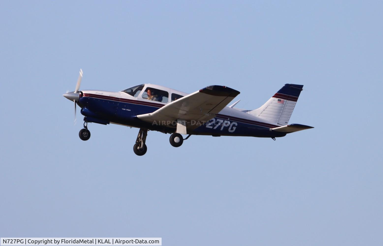 N727PG, 1977 Piper PA-28R-201T Cherokee Arrow III C/N 28R-7703227, PA-28-201T zx lal-15FL