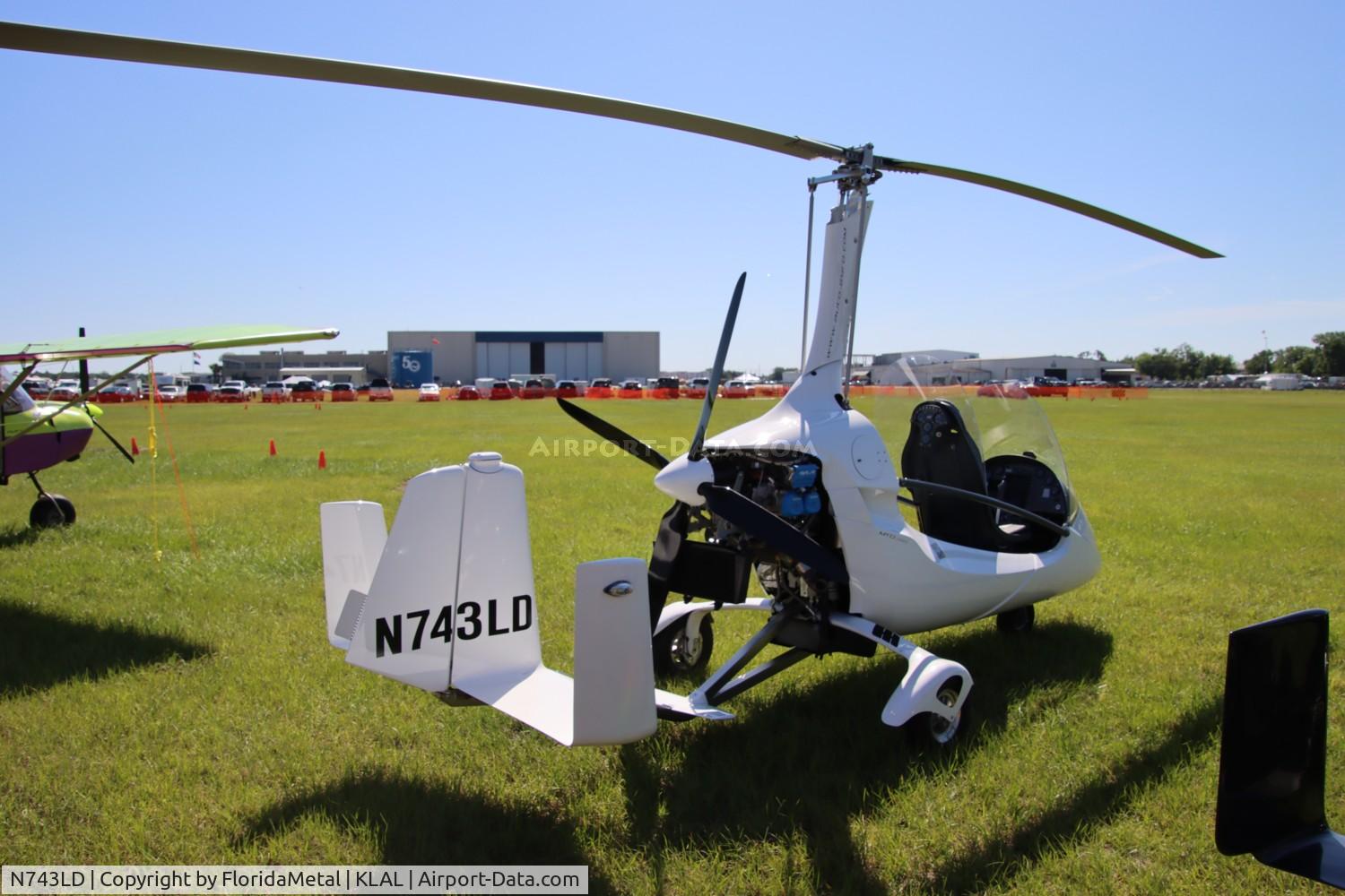 N743LD, 2022 ROTORSPORT UK LTD MTOSPORT 2017 C/N RSUK-M01982, gyro rotorsport mtosport zx