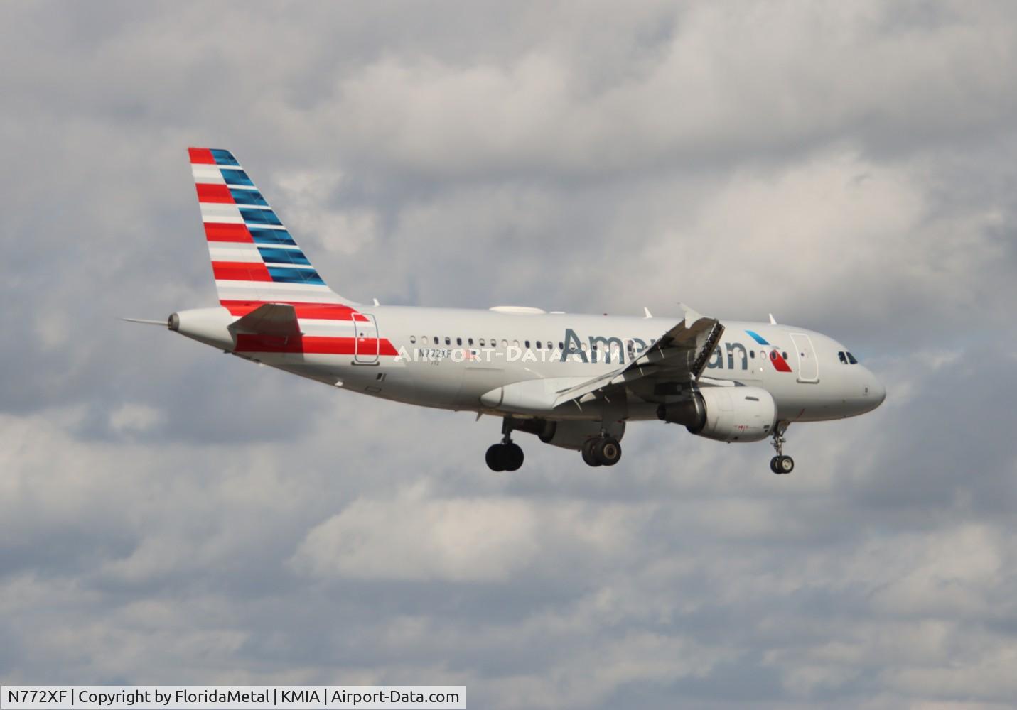 N772XF, 2003 Airbus A319-112 C/N 1997, AAL A319 zx gcm, mwcr-mia