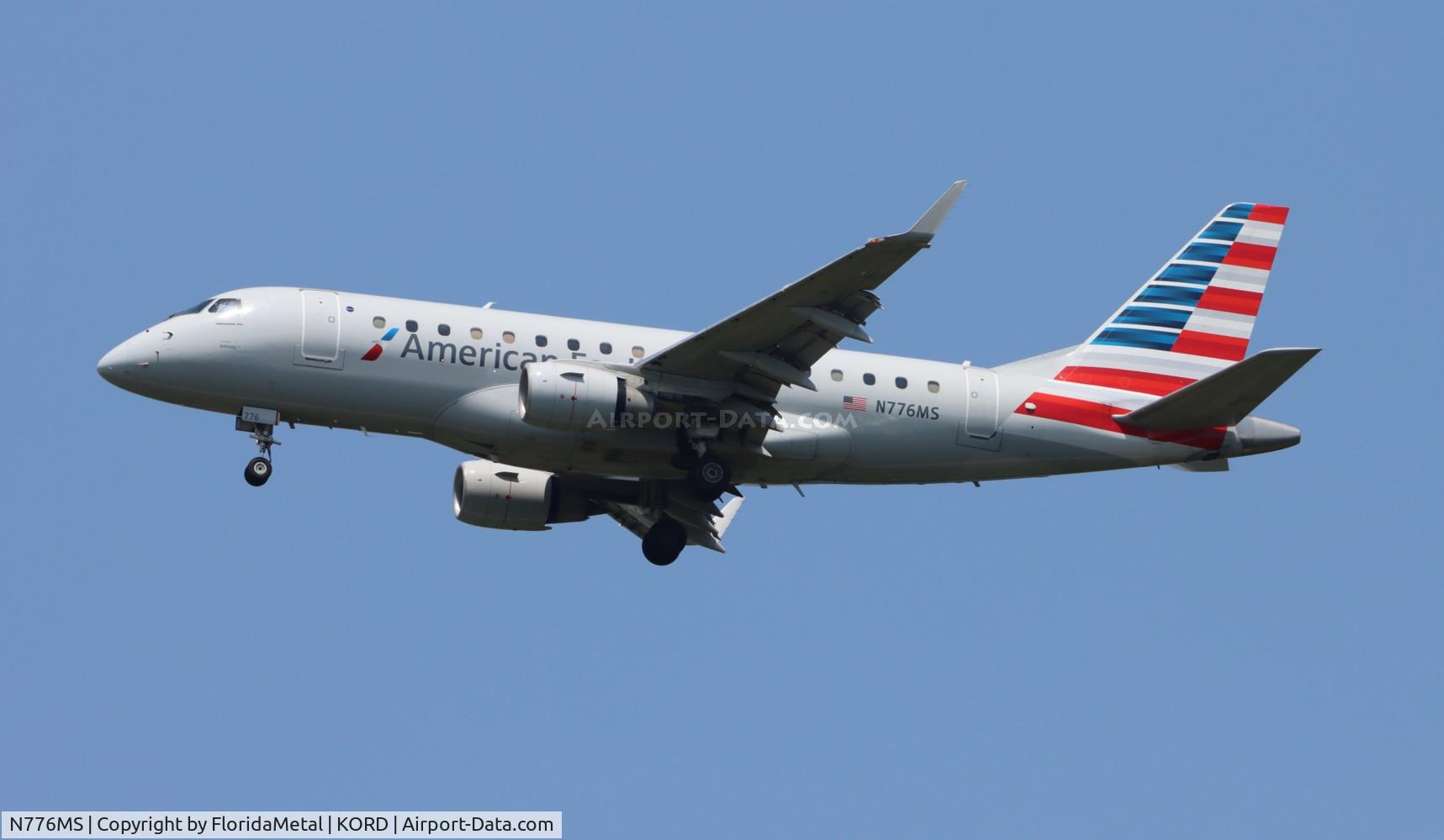 N776MS, 2004 EMBRAER ERJ 170-100 SE C/N 50, ENY/AE E170 zx sgf-ord