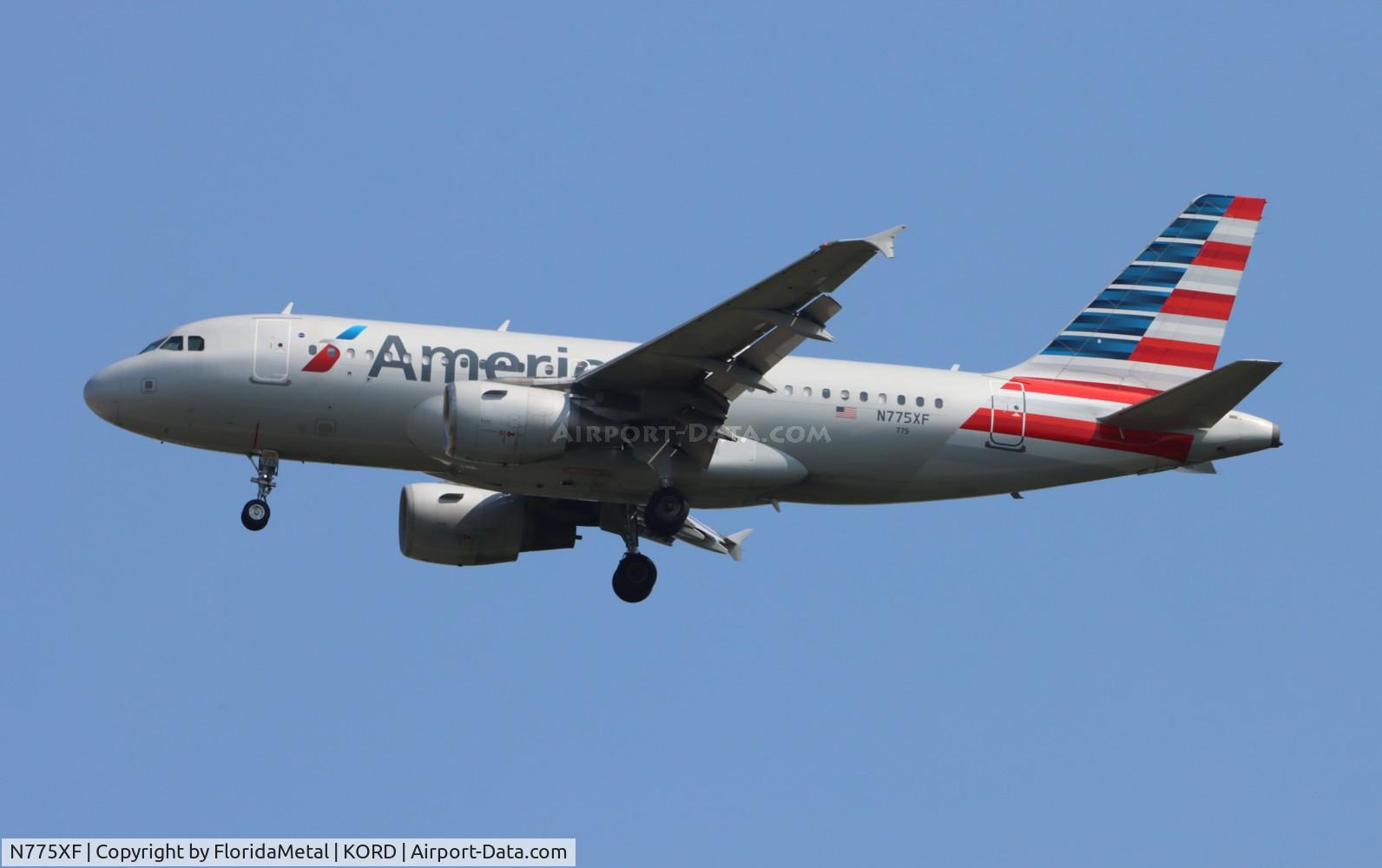 N775XF, 2004 Airbus A319-112 C/N 2198, AAL A319 zx dca-ord