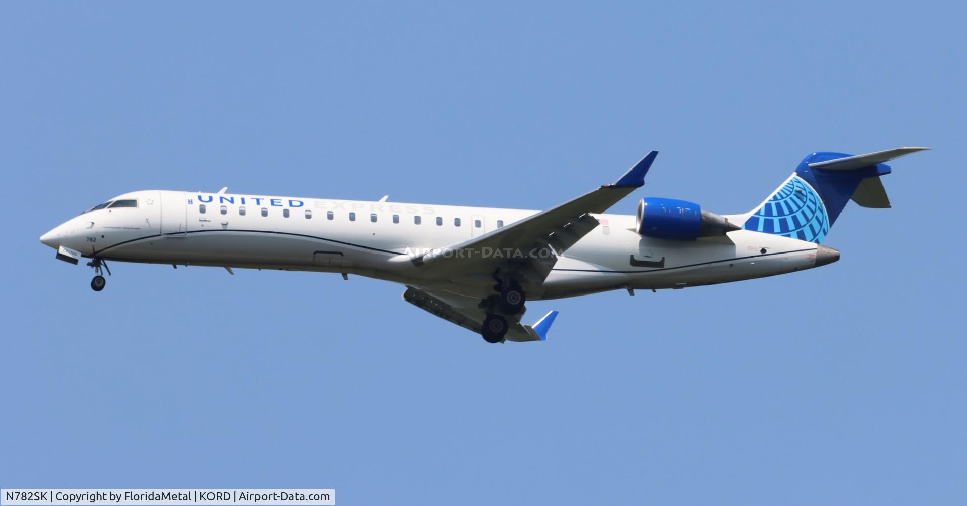 N782SK, Bombardier CRJ-701ER (CL-600-2C10) Regional Jet C/N 10278, SKW/UE CR7 nc zx ase-ord