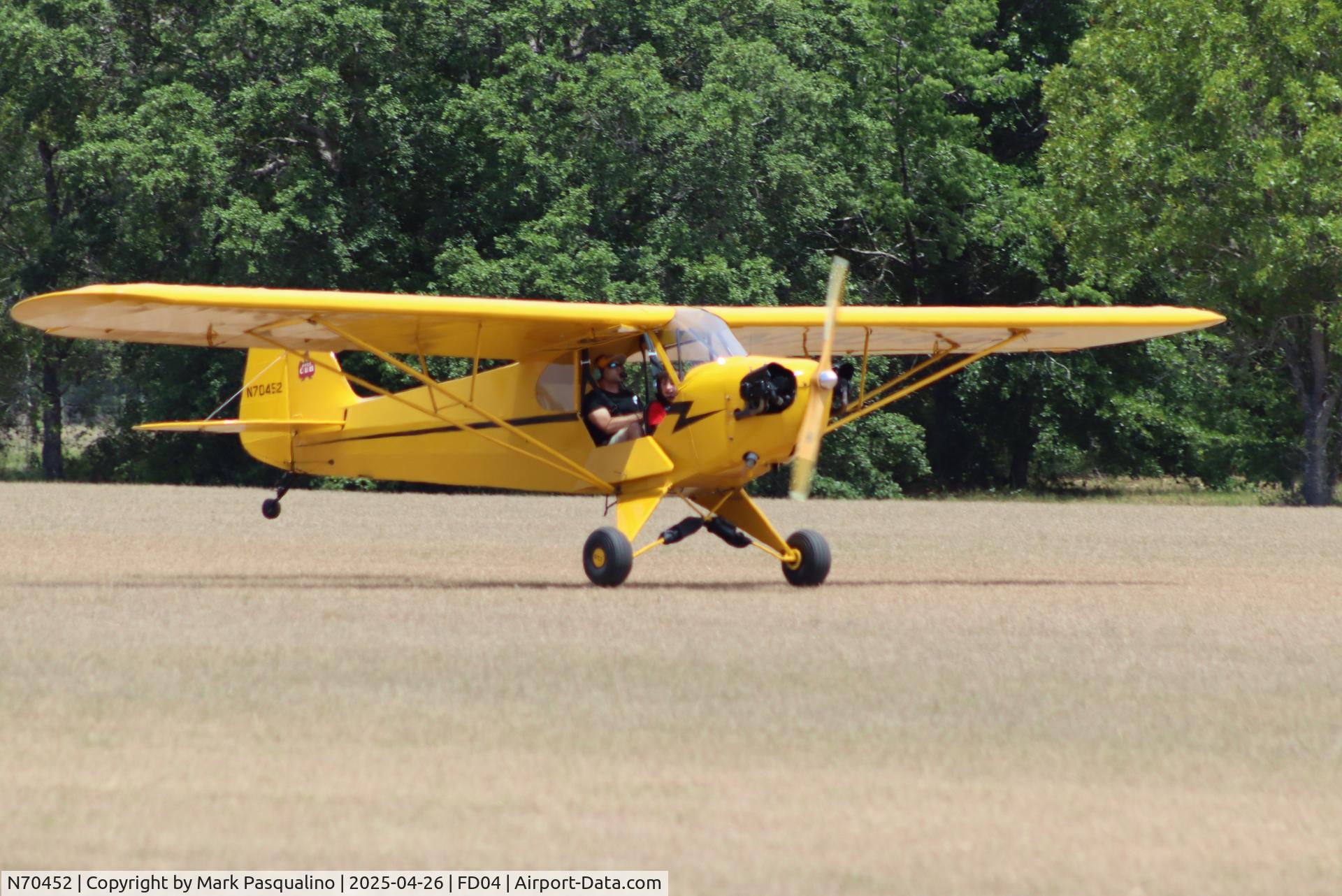 N70452, 1946 Piper J3C-65 Cub C/N 17451, Piper J3C-65