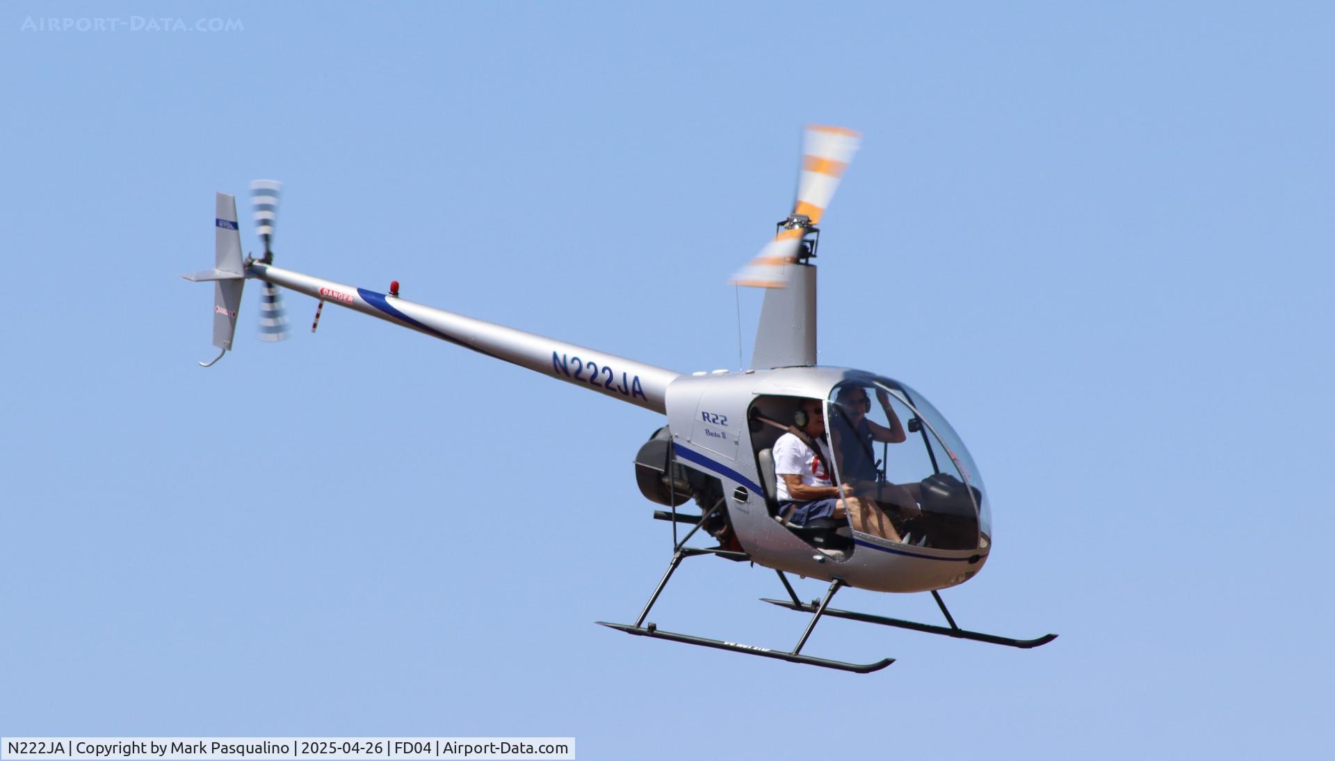 N222JA, 2000 Robinson R22 Beta C/N 3062, Robinson R22 Beta