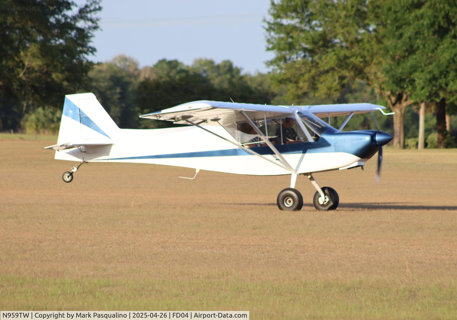 N959TW, 2021 Rans S7S C/N 0521646, Rans S7S
