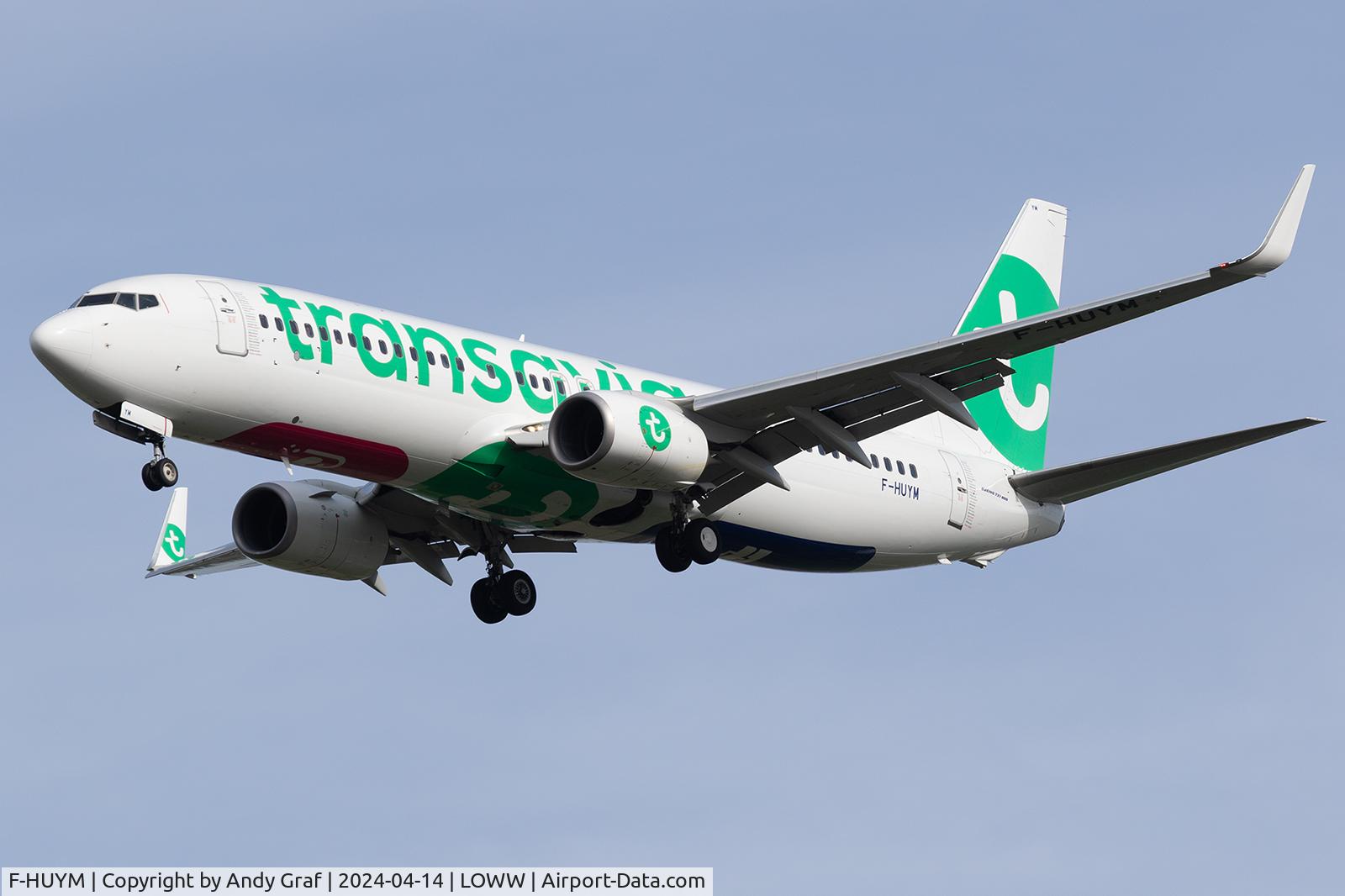 F-HUYM, 2012 Boeing 737-86N C/N 39397, Transavia 737-800