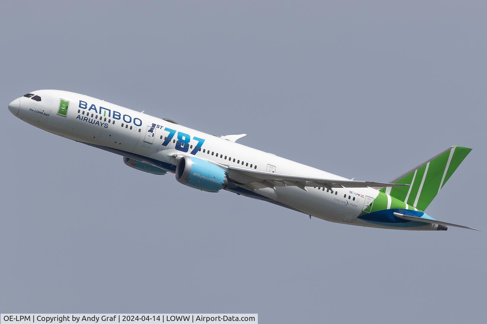 OE-LPM, 2019 Boeing 787-9 Dreamliner C/N 62736, FlyBamboo 787-9