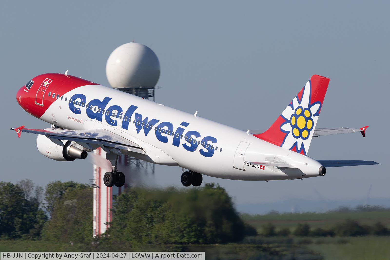 HB-JJN, Airbus A320-214 C/N 4187, Edelweiss A320