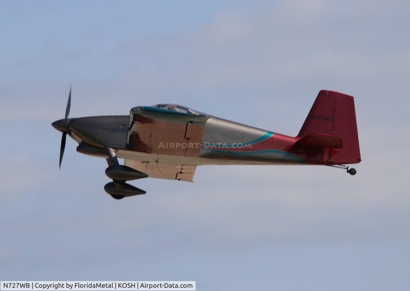 N727WB, 2005 Vans RV-7 C/N 70090, RV-7 zx