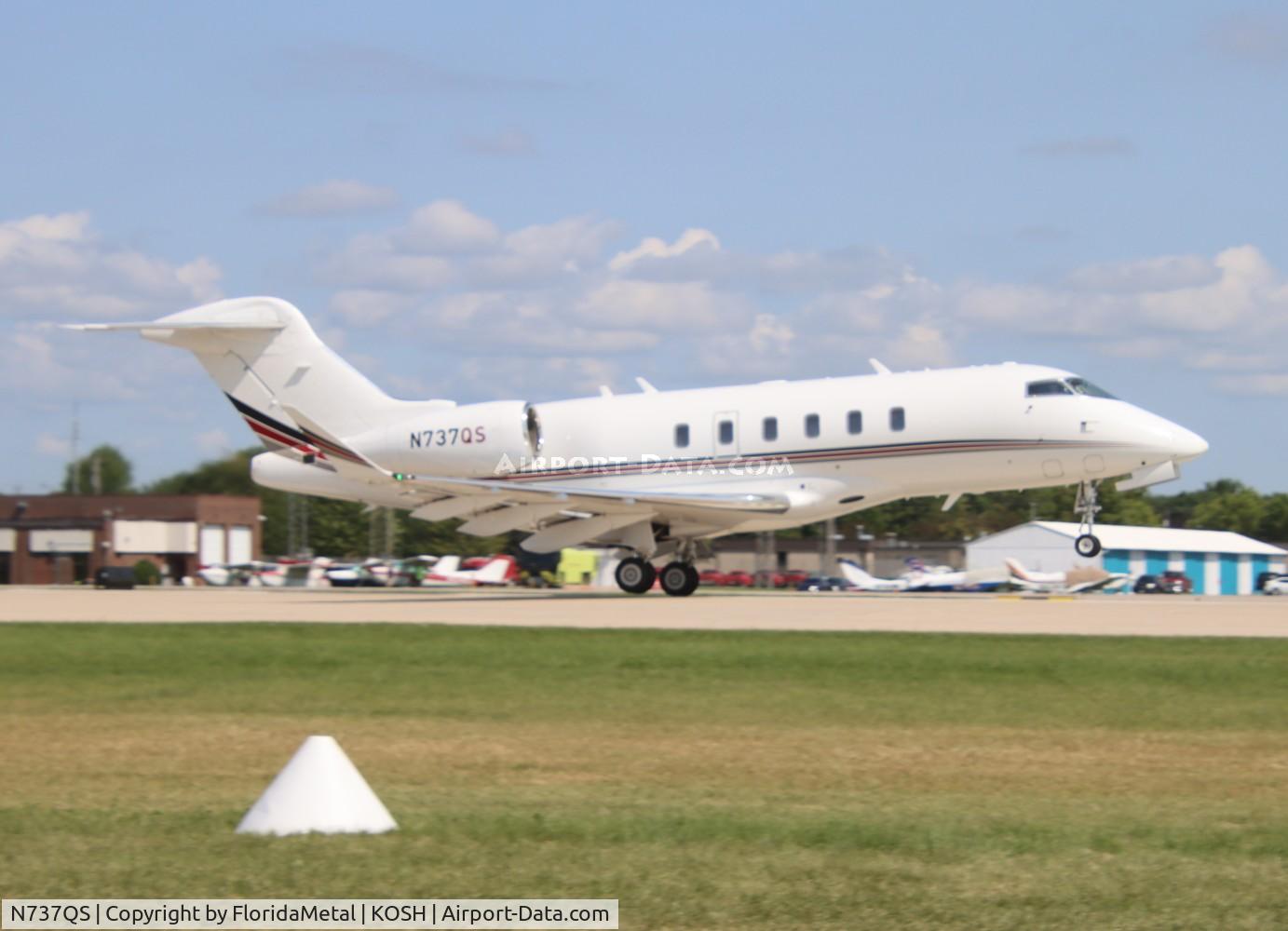 N737QS, 2017 Bombardier Challenger 350 C/N 20682, Challenger 350 zx 