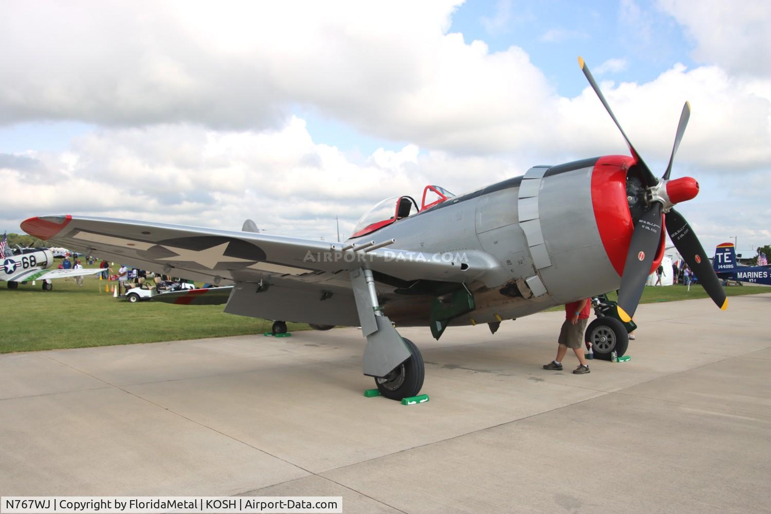 N767WJ, 1944 Republic P-47D Thunderbolt C/N 399-53778 (USAF 44-32817), P-47D zx