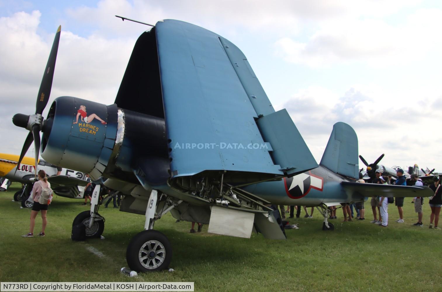 N773RD, 1944 Goodyear FG-1D Corsair C/N 3694, FG-1D zx