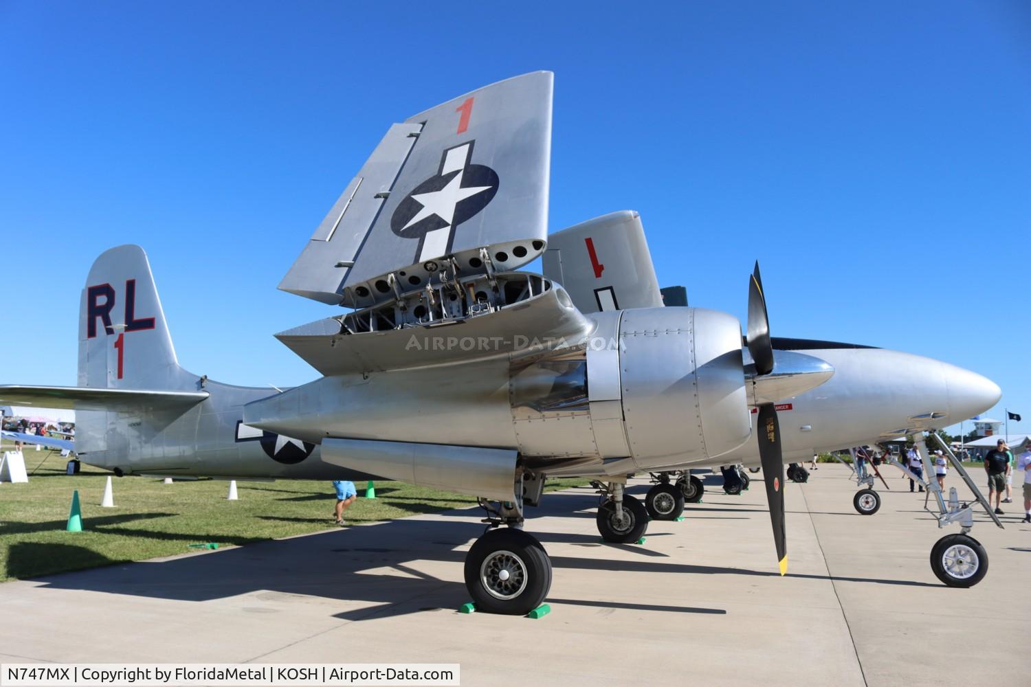 N747MX, 1945 Grumman F7F-3 Tigercat C/N C.245, F7F zx 