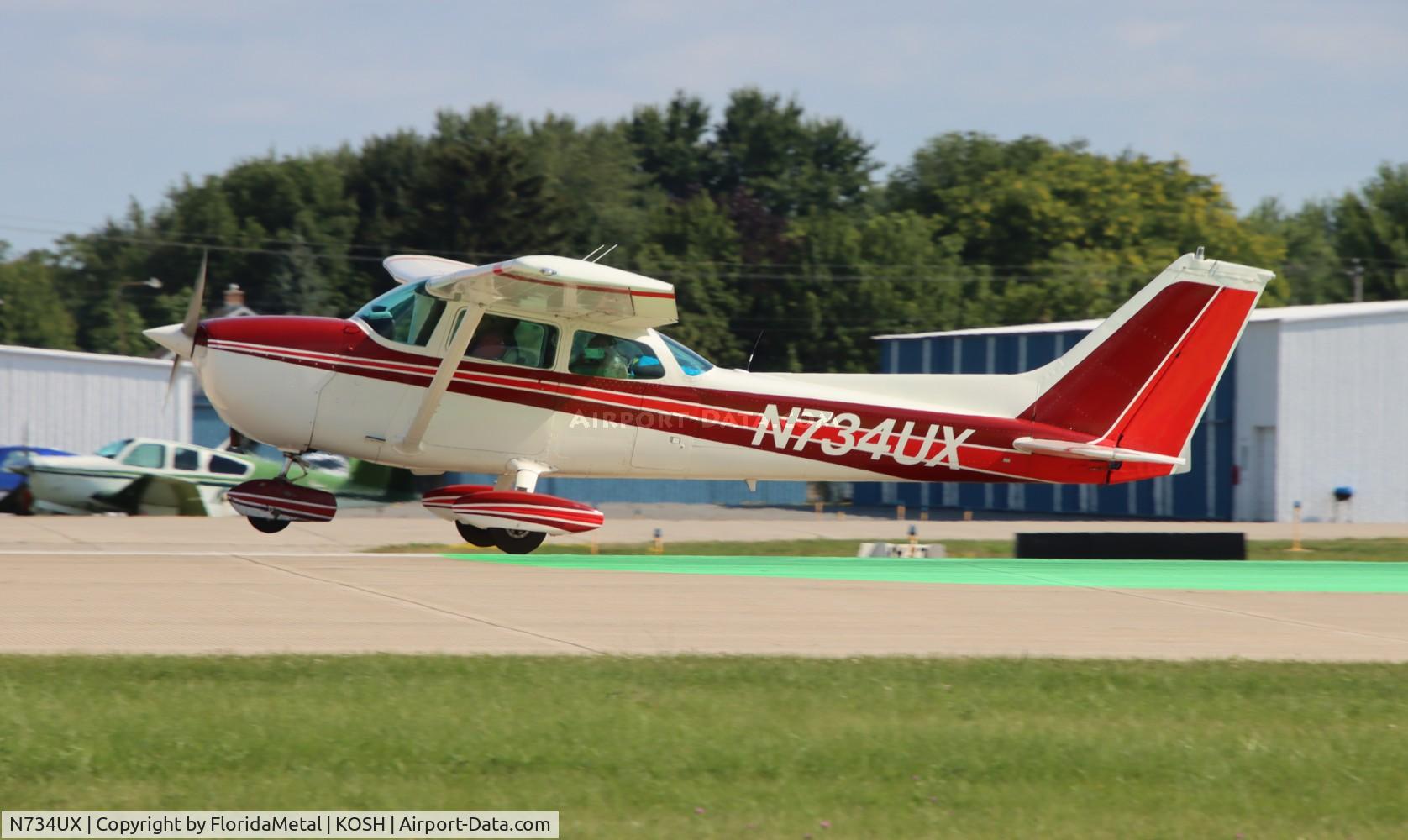 N734UX, 1977 Cessna 172N C/N 17269135, C172N zx 