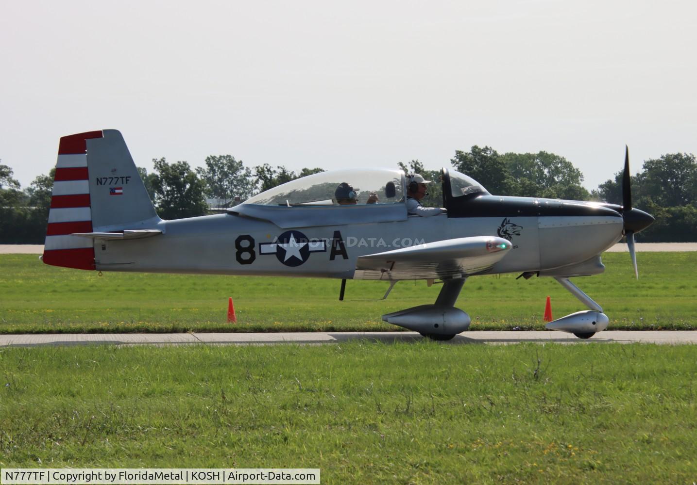 N777TF, 2011 Vans RV-8 C/N 82649, RV-8 zx 