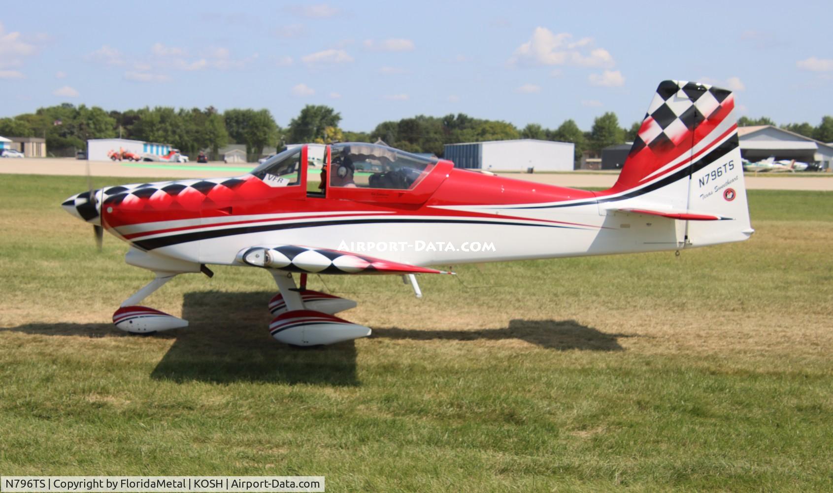 N796TS, Vans RV-7A C/N 71444, RV-7A zx 