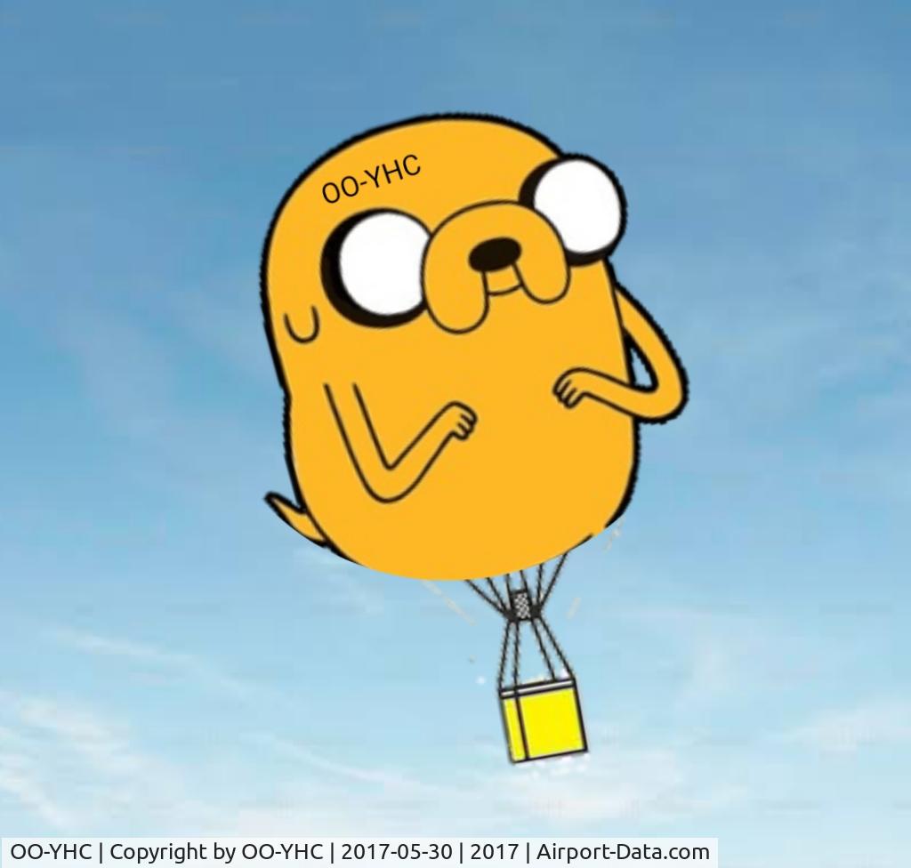 OO-YHC, 2017 Cameron Balloons SS Cartoon Network-2 C/N 1256, Cartoon network jake dog