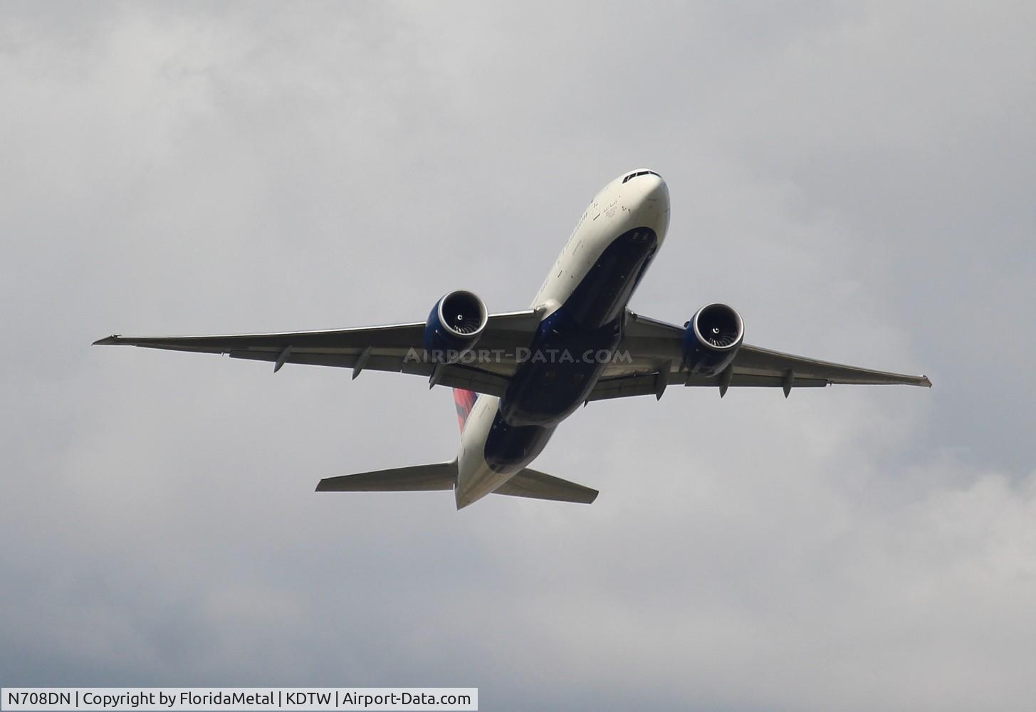 N708DN, 2009 Boeing 777-232/LR C/N 39254, DAL 77L zx dtw-atl