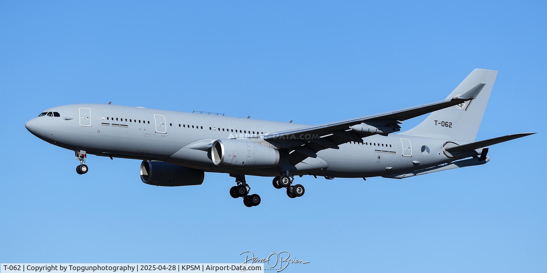 T-062, 2023 Airbus A330-243MRTT C/N 2043, MMF31 dragged 4 Tornados to Pease