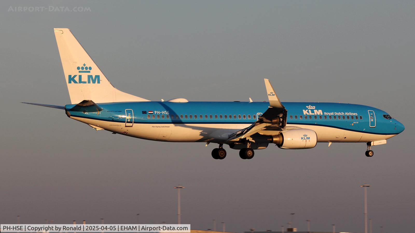 PH-HSE, 2011 Boeing 737-8K2 C/N 39259, at eham