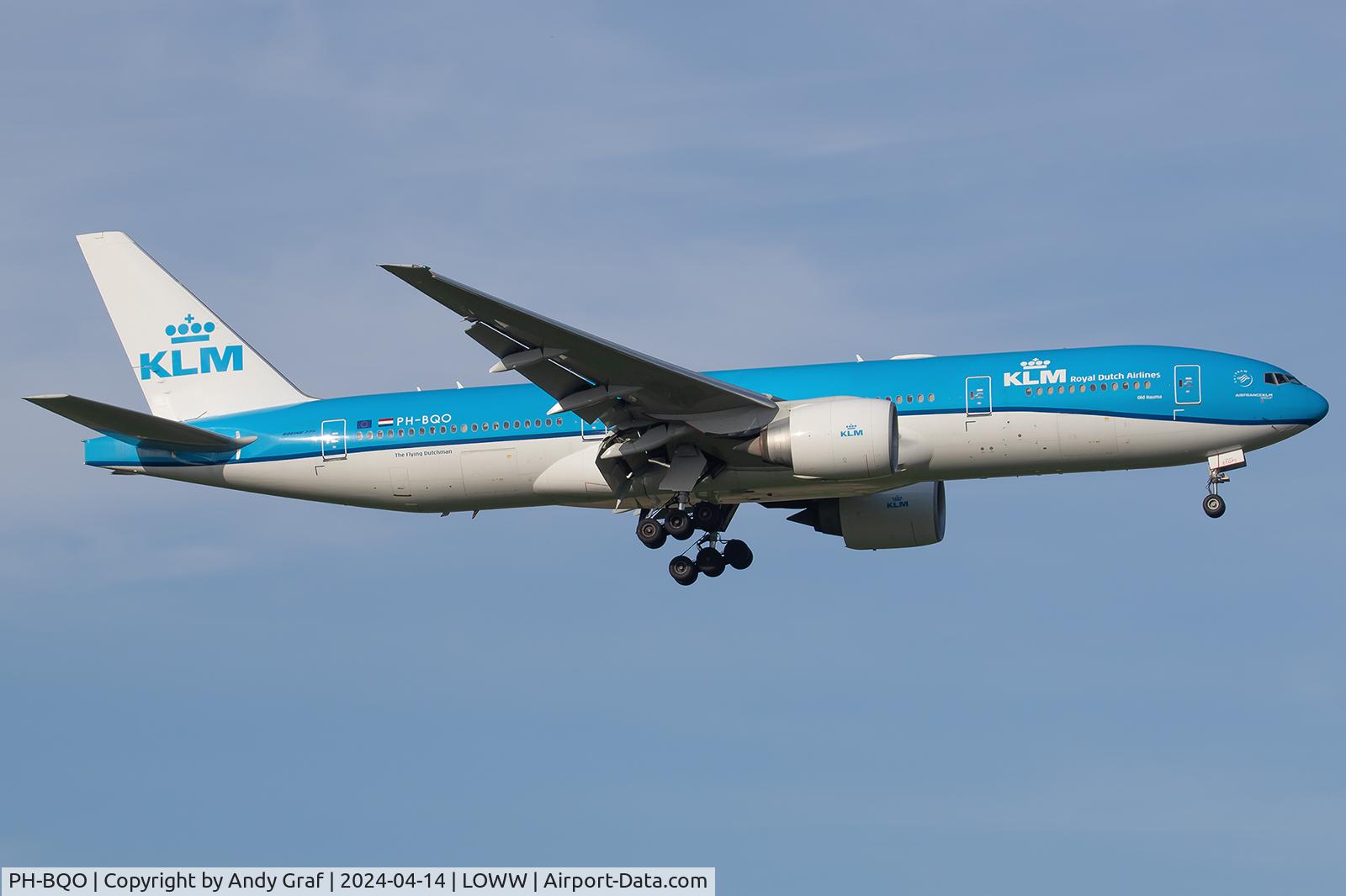 PH-BQO, 2007 Boeing 777-206/ER C/N 35295, KLM 777-200