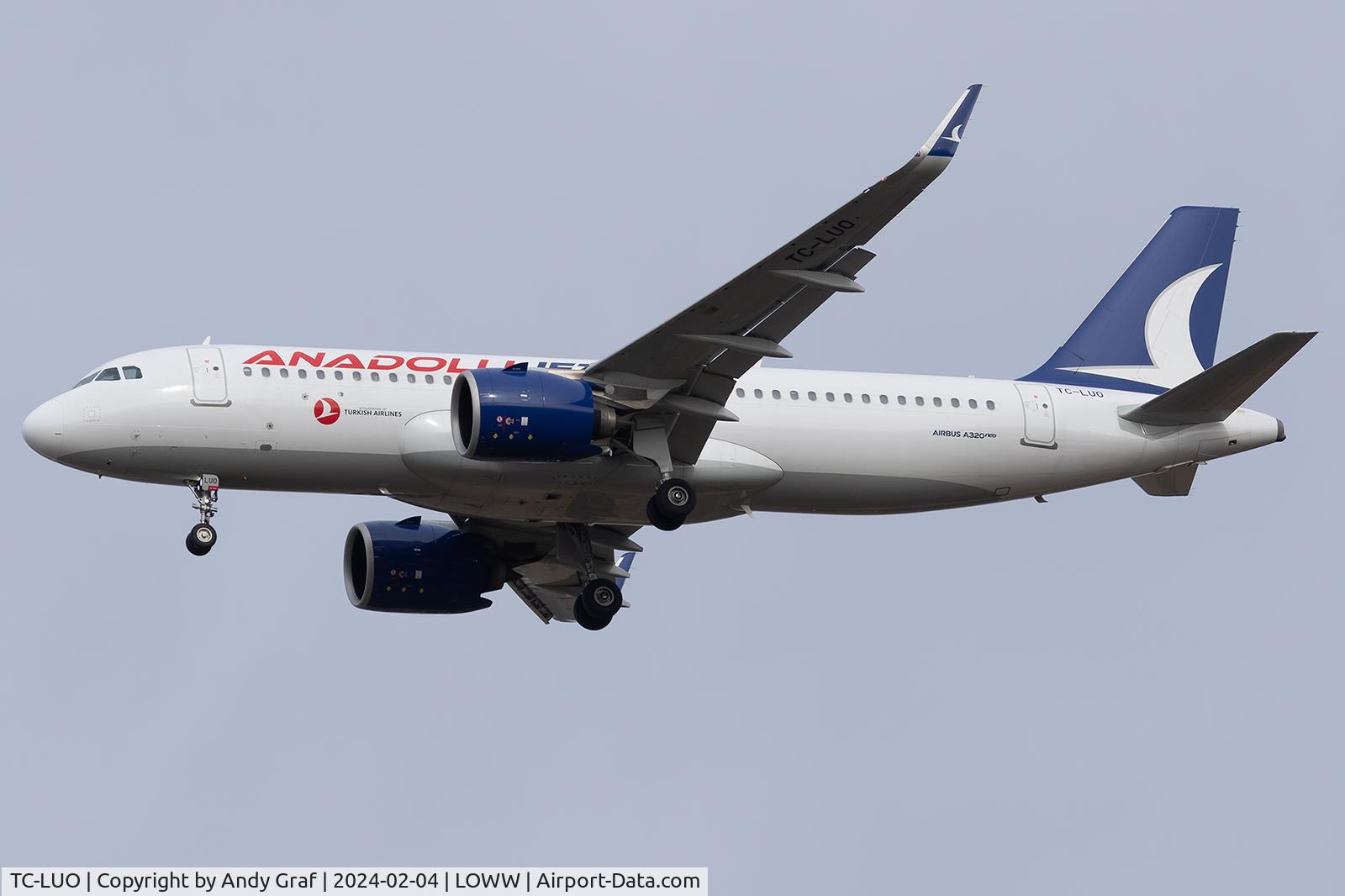 TC-LUO, 2024 Airbus A320-271N C/N 11147, Andolujet A320Neo